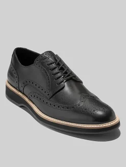 Dress & Formal Shoes|Oxfords-Cole Haan Morse Grand Wingtip Oxfords Black