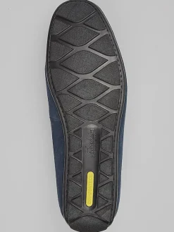 Loafers & Slip-ons-Florsheim Motor Moc Toe Venetian Loafers Navy