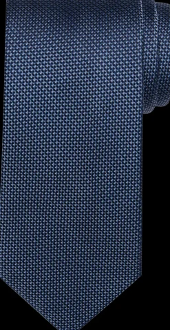 Ties-Awearness Kenneth Cole Narrow Classic Silk Tie Navy