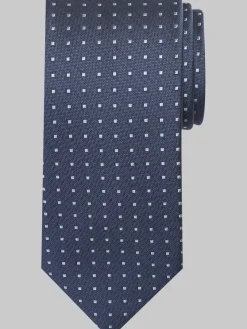 Ties-Awearness Kenneth Cole Narrow Micro Square Tie Grey