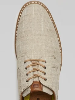 Oxfords|Casual Shoes-Florsheim Newtown Canvas Plain Toe Oxfords Black