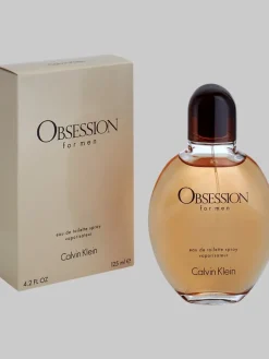 Cologne & Skincare-Calvin Klein Obsession for Men Eau de Toilette, 4.2 oz Misc