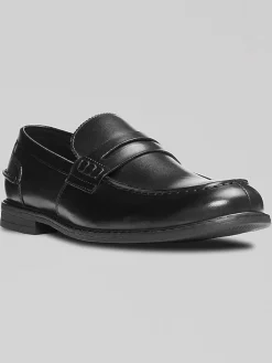 Dress & Formal Shoes-Joseph Abboud Penny Loafers Black
