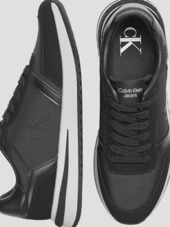 Sneakers|Casual Shoes-Calvin Klein Picio Lace-up Sneakers Black