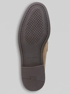 Loafers & Slip-ons-Cole Haan Pinch Prep Penny Loafers Birch Beige Suede