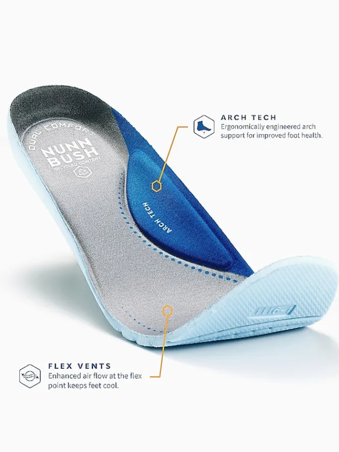 Casual Shoes|Casual Shoes-Nunn Bush Ponte Moc-Toe U-Balance Shoes Black Multi