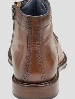 Casual Shoes|Casual Shoes-Johnston &Amp; Murphy Raleigh Leather Cap Toe Zip-Up Boots Black