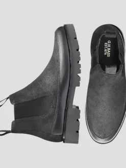 Casual Shoes|Casual Shoes-G.H.BASS Ranger Chelsea Super Lug Boots Black