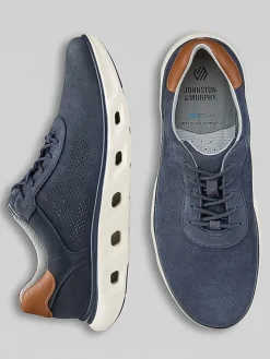 Sneakers|Casual Shoes-Johnston &Amp; Murphy Reactivate U-Throat Sneakers Navy