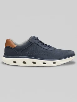 Sneakers|Casual Shoes-Johnston &Amp; Murphy Reactivate U-Throat Sneakers Navy