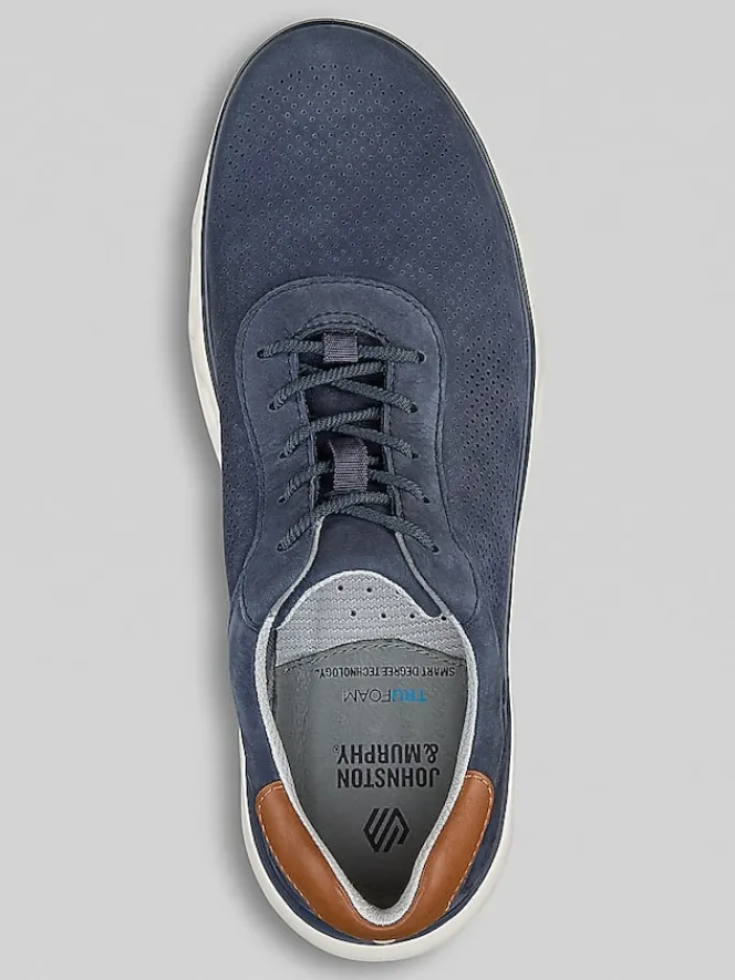 Sneakers|Casual Shoes-Johnston &Amp; Murphy Reactivate U-Throat Sneakers Navy