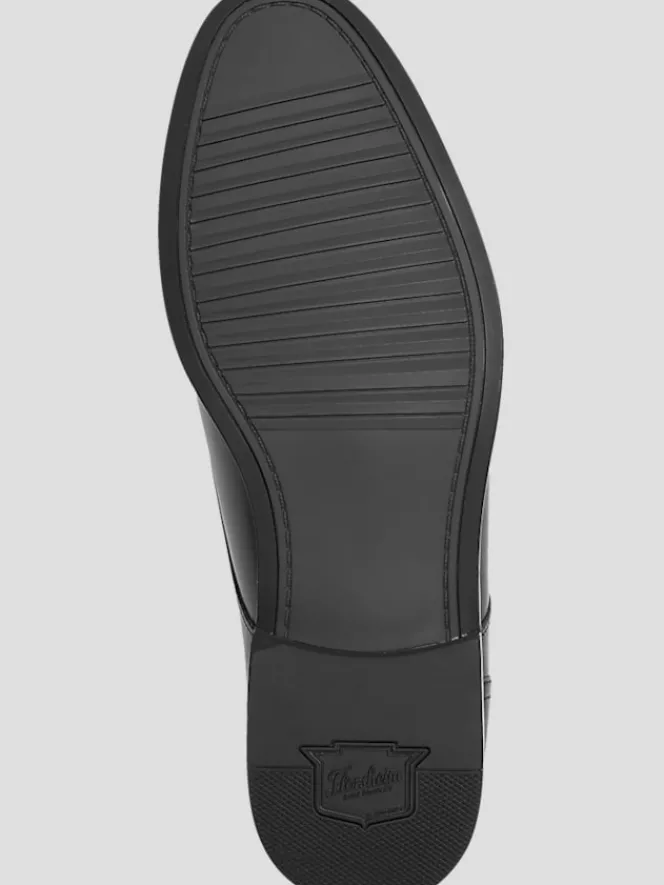 Oxfords|Dress & Formal Shoes-Florsheim Remi Leather Cap Toe Oxfords Black