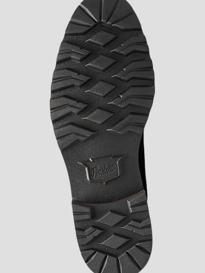 Boots-Florsheim Renegade Leather Wingtip Boots Tan