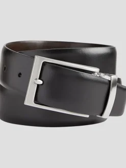 Belts|Formal Accessories-Calvin Klein Reversible Belt Black/Brown