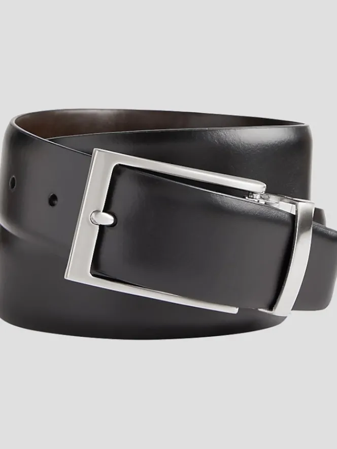 Belts|Formal Accessories-Calvin Klein Reversible Belt Black/Brown