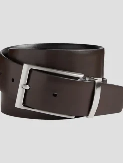 Belts|Formal Accessories-Calvin Klein Reversible Belt Black/Brown