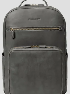 Travel & Luggage-Johnston &Amp; Murphy Rhodes Leather Backpack Black