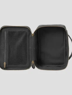 Travel & Luggage-Johnston &Amp; Murphy Rhodes Leather Travel Kit Black