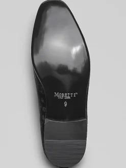Loafers & Slip-ons|Dress & Formal Shoes-Moretti Roswell Smoking Shoes Black