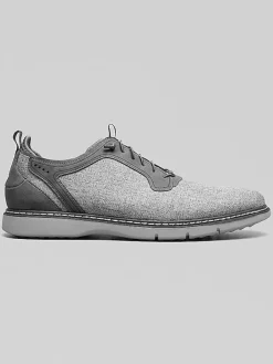 Casual Shoes|Casual Shoes-Stacy Adams Scanlon Plain Toe Elastic Lace Shoes Brown