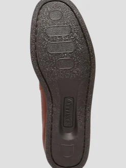 Boots-Eastland Seneca Leather Moc Toe Lace-Up Chukka Boots Tan