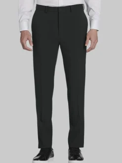 Dress Pants|3-piece Suits-Calvin Klein Skinny Fit Suit Pants Green