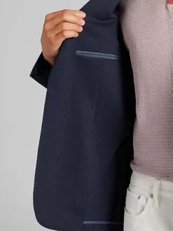 Blazers|Sport Coats-Calvin Klein Slim Fit Blazer Navy Solid