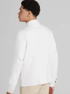 Outerwear-Paisley &Amp; Gray Slim Fit Bomber Jacket White