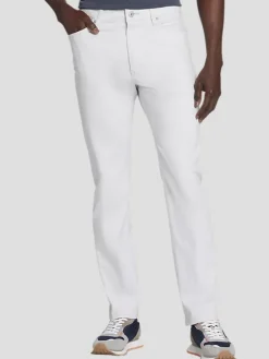 5 Pocket Pants|Casual Pants & Chinos-Joseph Abboud Slim Fit Comfort Stretch 5-Pocket Pants Black