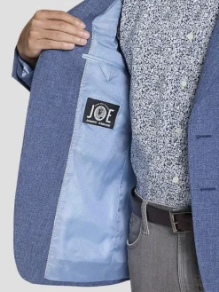 Sport Coats|Sport Coats-JOE Joseph Abboud Slim Fit Cotton Blend Sport Coat Blue Tic