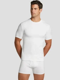 Underwear-Egara Slim Fit Crewneck T-Shirt, 3-Pack Multi