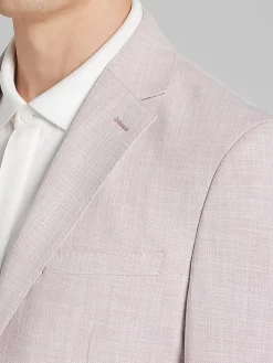 Sport Coats|Sport Coats-Calvin Klein Slim Fit Sport Coat Light Pink Neat
