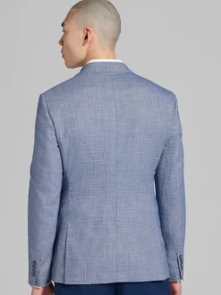 Sport Coats|Sport Coats-Calvin Klein Slim Fit Sport Coat Blue Neat