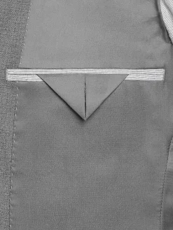 3-piece Suits|Suit Separates-Wilke-Rodriguez Slim Fit Suit Jacket Grey