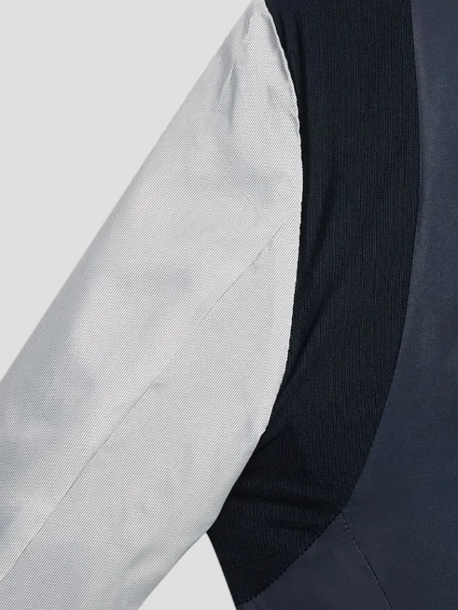 3-piece Suits|Suit Separates-Wilke-Rodriguez Slim Fit Suit Jacket Navy Tic