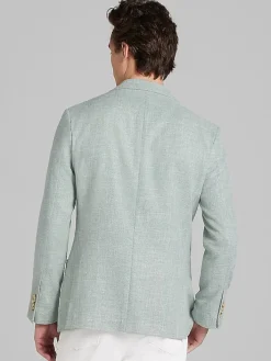 Sport Coats|Sport Coats-JOE Joseph Abboud Slim Fit Textured Sport Coat Sage Texture