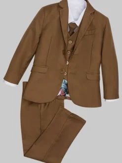 Boys Clothing-Peanut Butter Collection Slim Fit Toddler Tuxedo Black