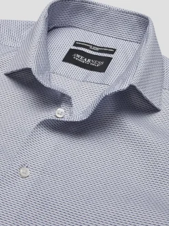 Designer Dress Shirts|Dress Shirts-Awearness Kenneth Cole Slim Fit Ultra Performance Stretch Dobby Dress Shirt Green