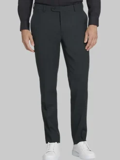 Dress Pants|3-piece Suits-JOE Joseph Abboud Slim Fit Wool Blend Suit Pants Dark Green