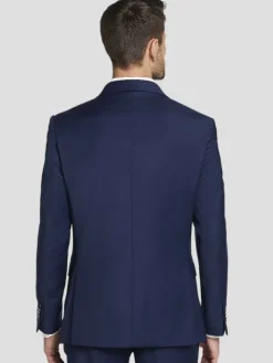 3-piece Suits|Suit Separates-JOE Joseph Abboud Slim Fit Wool Blend Suit Jacket Blue/Postman