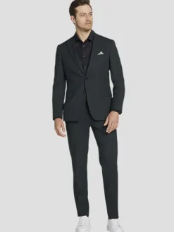 3-piece Suits|Suit Separates-JOE Joseph Abboud Slim Fit Wool Blend Suit Jacket Dark Green