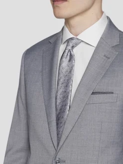 3-piece Suits|Suit Separates-JOE Joseph Abboud Slim Fit Wool Blend Suit Jacket Med Gray Solid