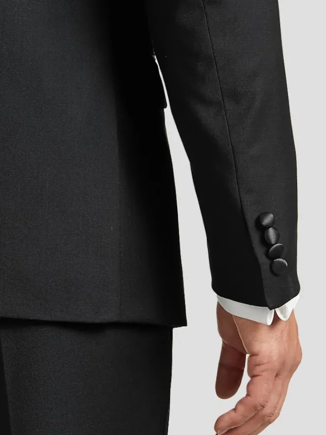 Tuxedos|Big & Tall Tuxedos-Calvin Klein Slim Fit Wool Tuxedo Jacket Formal