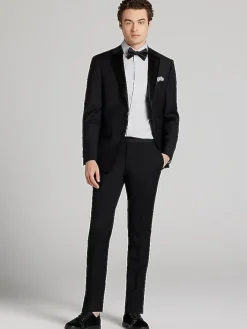 Tuxedos|Big & Tall Tuxedos-Calvin Klein Slim Fit Wool Tuxedo Jacket Formal