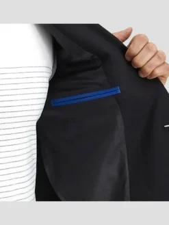 Suit Separates|3-piece Suits-Haggar Smart Wash&reg; Repreve&reg; Slim Fit Suit Jacket Black Solid