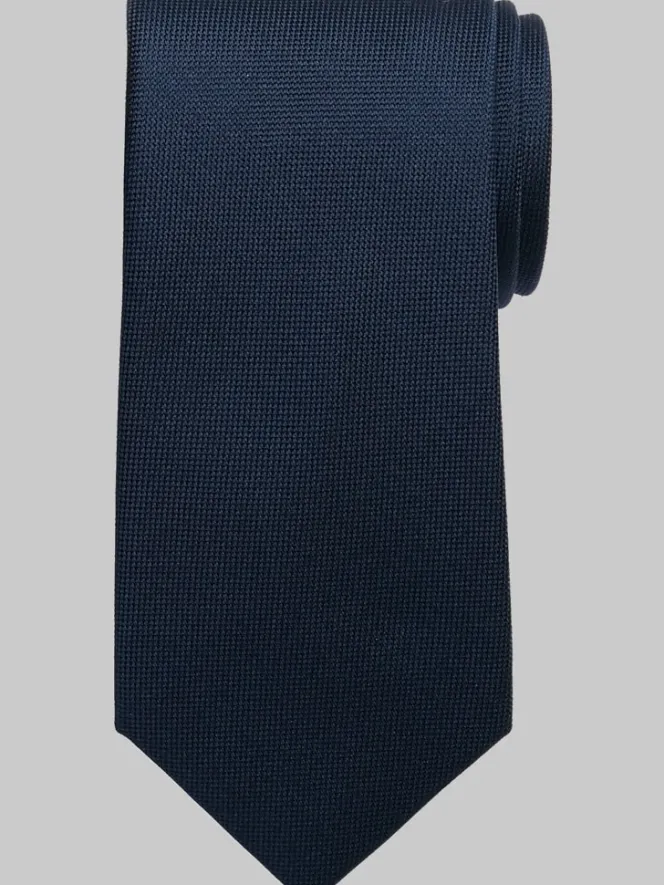 Formal Accessories|Ties-Calvin Klein Solid Tie Black