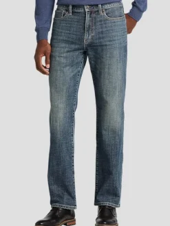Jeans|Jeans-Lucky Brand Straight Fit Classic Straight Leg Jeans Dark Wash