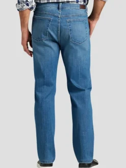 Big & Tall Jeans|Casual Shop-Joseph Abboud Straight Fit Comfort Stretch Jeans Black