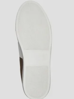 Sneakers|Casual Shoes-Joseph Abboud Suede Sneakers Dark Taupe