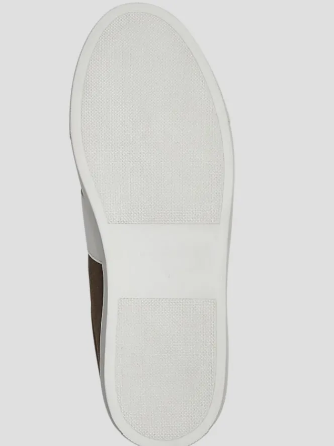 Sneakers|Casual Shoes-Joseph Abboud Suede Sneakers Dark Taupe